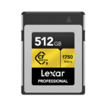 Lexar® Professional CFexpress™ Type B Card GOLD Series