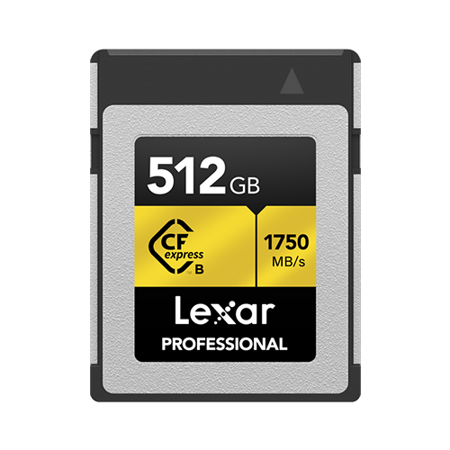 Lexar® Professional CFexpress™ Type B Card GOLD Series