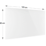 Magnetoplan Design Glasboard , 900mm x 1200 mm, White  (COP 13404000)