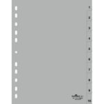DURABLE- 6511 PP 1-10 INDEX PRINTED