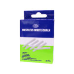 Dustless White Chalk - 12 PCS/PKT  --FSCT12WH