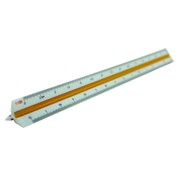 Triangular Plastic Ruler-30cm--(FIS [FSRUTR30]