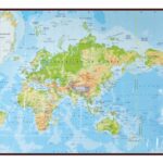 Desk Blotter With World Map 440 X 570Mm (Fis-Fsde44X57En-)