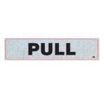 "PULL" STICKER 17 X 4CM--  FSST174PULLV -
