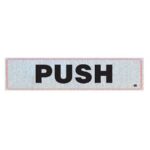 "PUSH" STICKER 17 X 4CM--FSST174PUSHV -