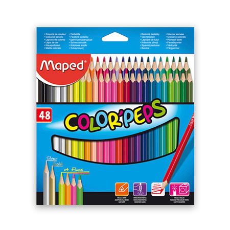MAPED 832048 COLOREPEPS IN CARDBOARD SLEEVE