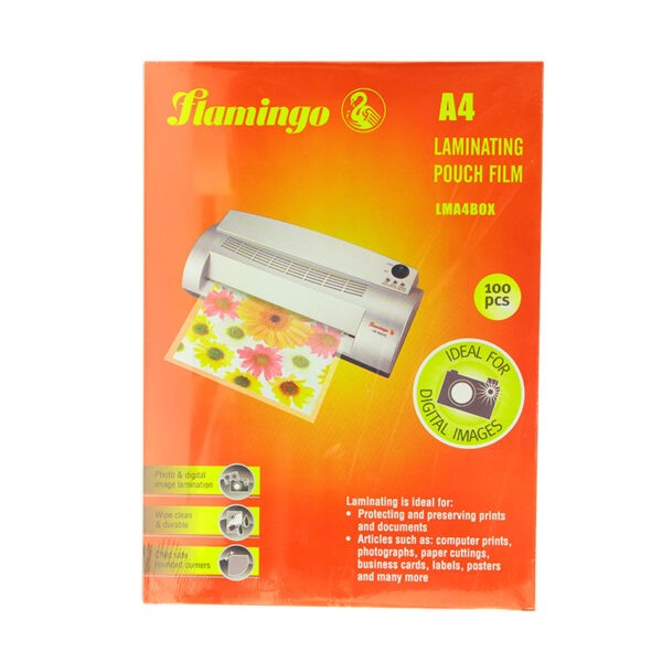 FLAMINGO LAMINATING POUCH FILM - LMA3BOX