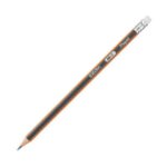 Maped 851721 Black Peps Triangular Graphite Hb Pencil With Eraser