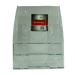Metro [3827] A4 Brochure Holder - 3 Tier - Slanted
