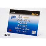 Metro [3718] A4 Sign/Menu Holder Slanted