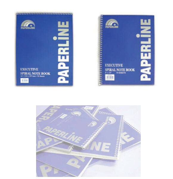 Paperline Executive Spiral Notebook - A7 - 50 Sheet [SP034112]