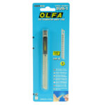 OLFA Stainless Steel Body Slide Mechanism Utility Knife With Blade Snapper (SVR-1)