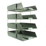 OMEGA [1718-PS/S] Tray Set With 3 Set Risers