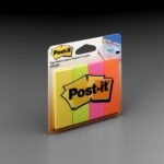 3M Post-it Page 671-4AN Markers, Assorted Colors, 1 in x 3 in, 50 Sheets/Pad, 4 Pads/Pack