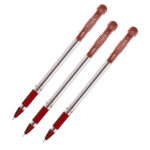 Cello FineGrip Ball Pen - Red Pack 50