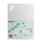 Rexel - ACCO UK [2104098] CLEAR COVER LIGHT 130 MIC A4
