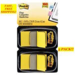 3M POST-IT PRINTED FLAGS SIGN HERE 1"X1 7'' 25 4MMX43 2MM 50 FLAGS DISP680-9