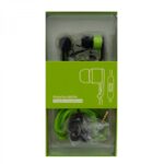 S-Tek [660556] Earphone Green/Black With Mic