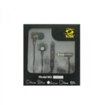 S-Tek [660558] Earphone Brown/Black With Mic