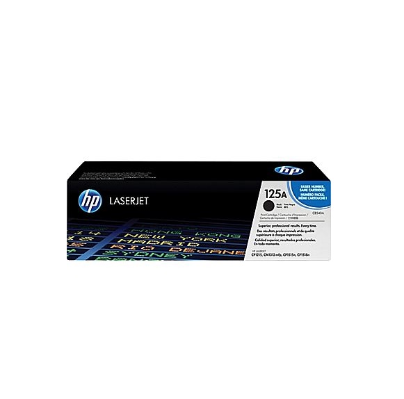 HP 125A Black Toner Cartridge (CB540A)