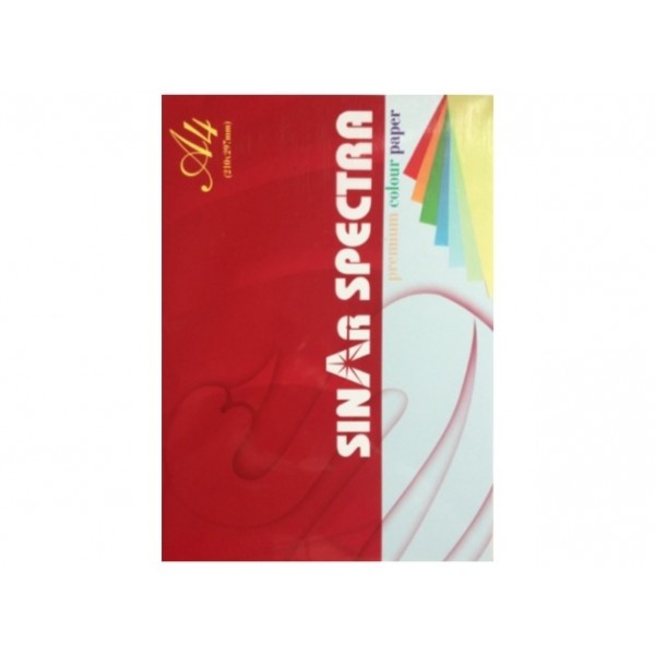 Sinar Spectra Colored Copy Paper A4 - 80GSM- 20 SHEETS