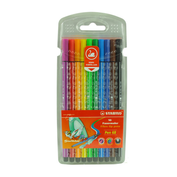 STABILO 68 Fibre-Tip Pen 10PCS/PKT