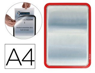 TAR-194953 Magnetic Adhesive Display Pocket - Red