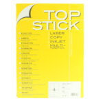 Topstick A4 Label  [8717] Size: 105 x 148 mm  4 Label per Page.