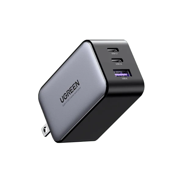 Ugreen Nexode 65W USB C GaN Charger-3 Ports Wall Charger