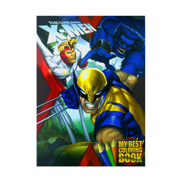 X-MEN A4 COLORING BOOK [MOD37-6294004810824]
