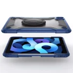 WiWU Mecha Rotative Stand iPad Case with Stylus Pen Slot Shockproof Cover for iPad Series Tablet Case